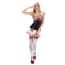 Boland Verkleedpak Darling Sailor Dames Zwartwit Maat 4042 boland kopen in de aanbieding