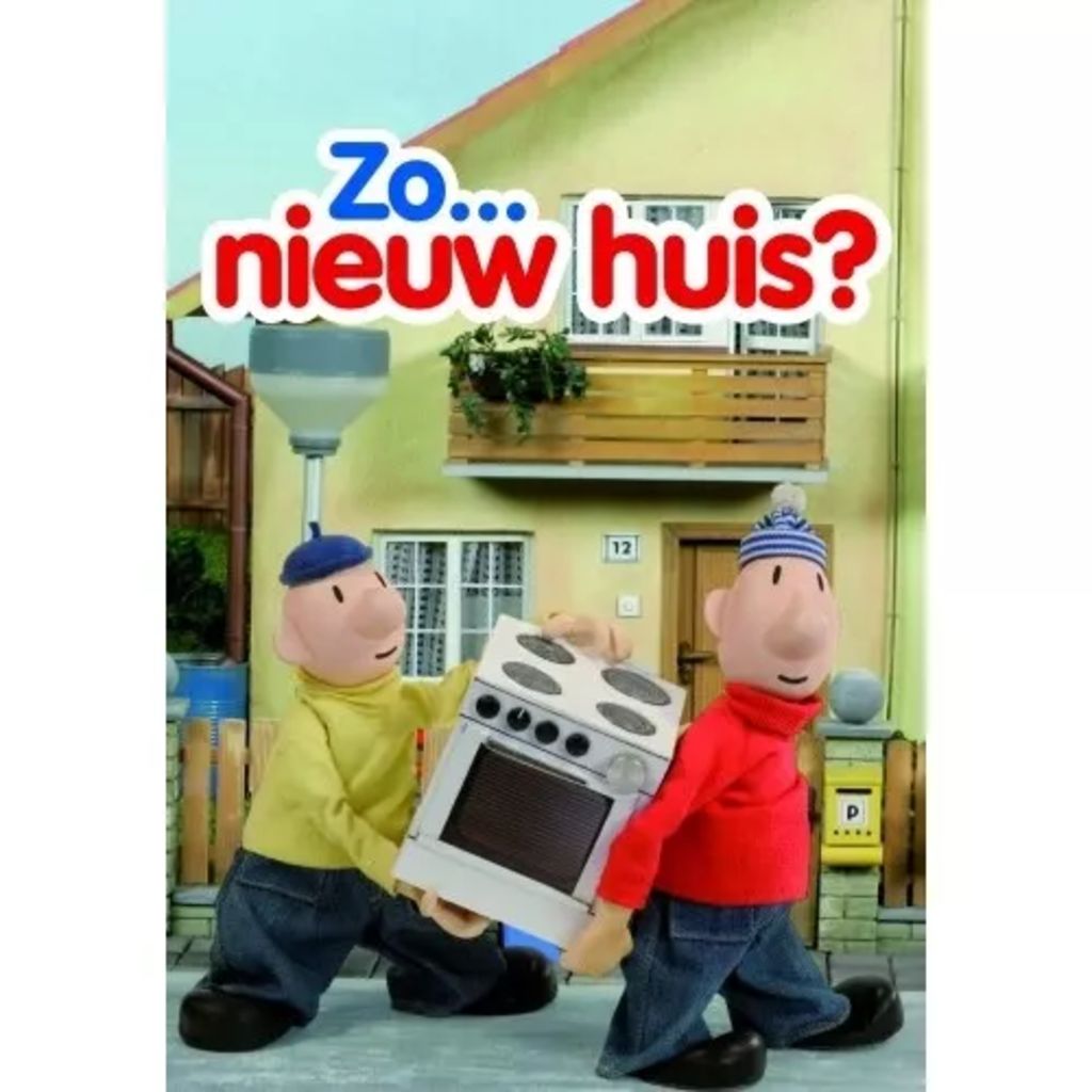 Buurman en Buurman Wenskaart: Nieuw Huis