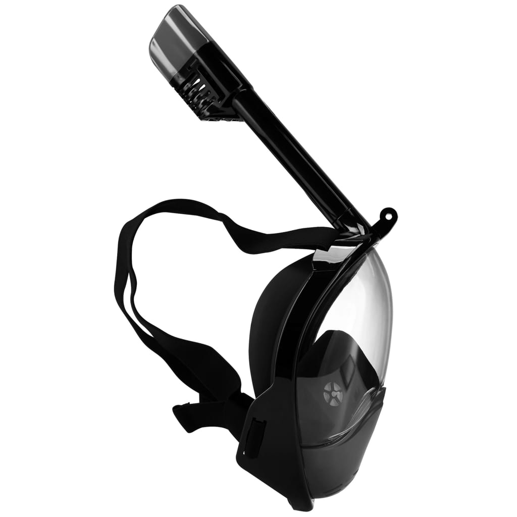 VidaXL - SportX Snorkelmasker volgelaat maat S/M zwart 2000016