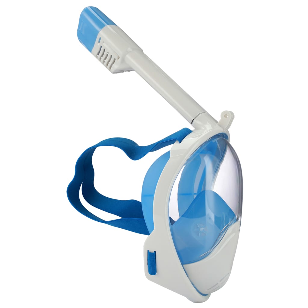 Afbeelding SportX Snorkelmasker volgelaat maat S/M blauw 2000019 door Vidaxl.nl