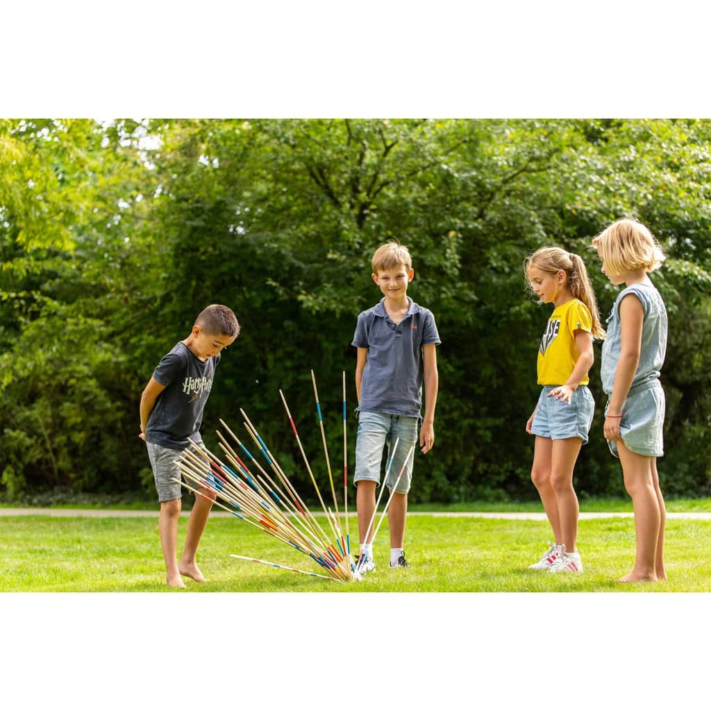 Afbeelding OUTDOOR PLAY Bamboe Mikado 90 cm 31 Stuks door Vidaxl.nl