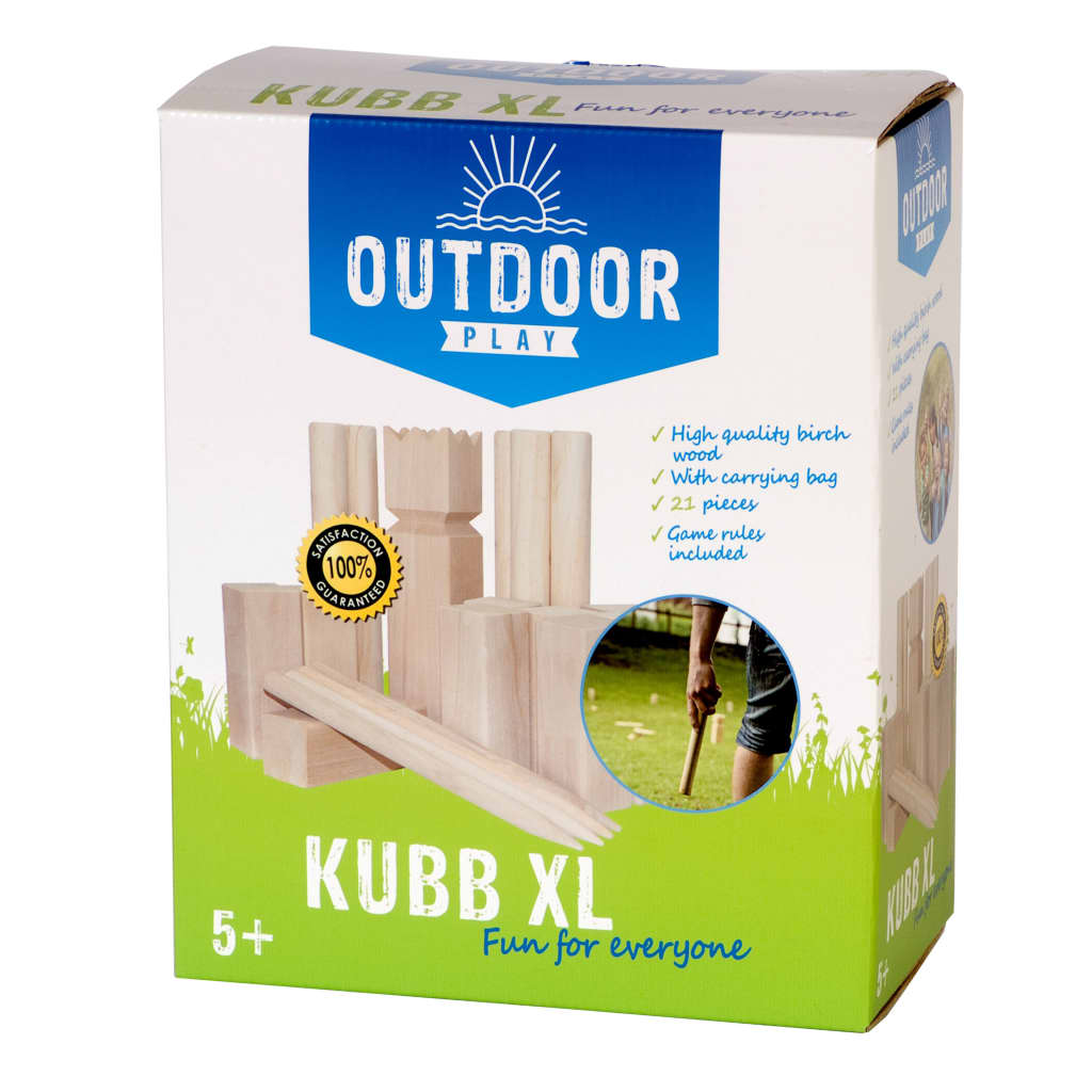 

OUTDOOR PLAY Kubbspel XL hout