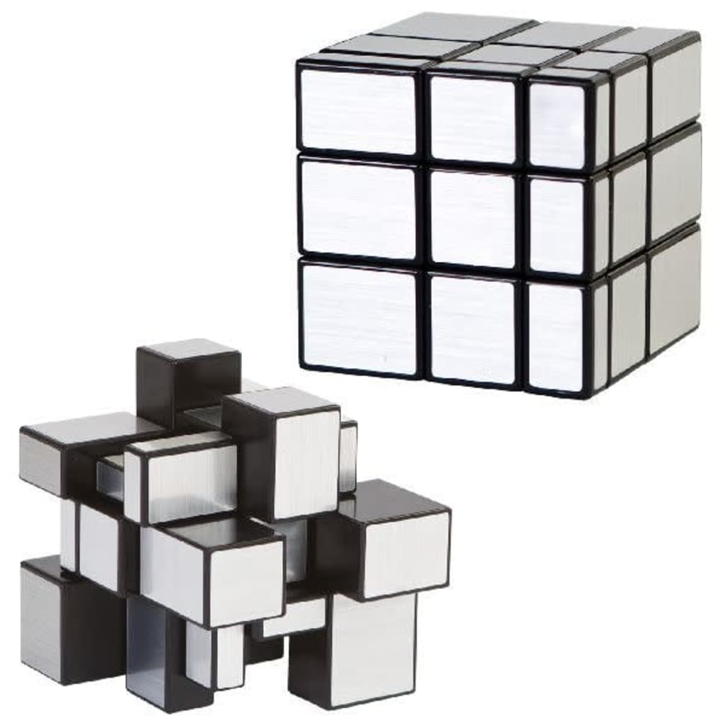 Afbeelding Clown Games Magic Cube Puzzle Silver door Vidaxl.nl