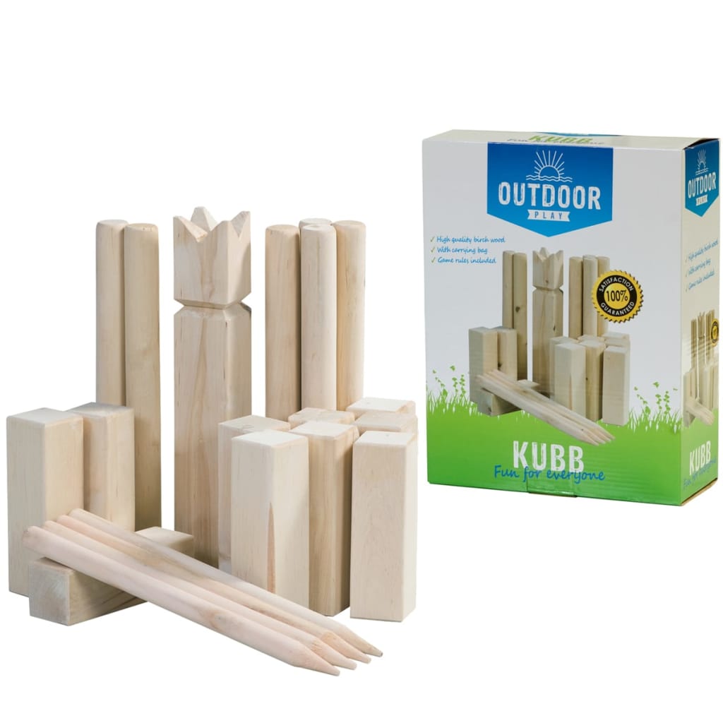 Afbeelding OUTDOOR PLAY Kubb Spel door Vidaxl.nl