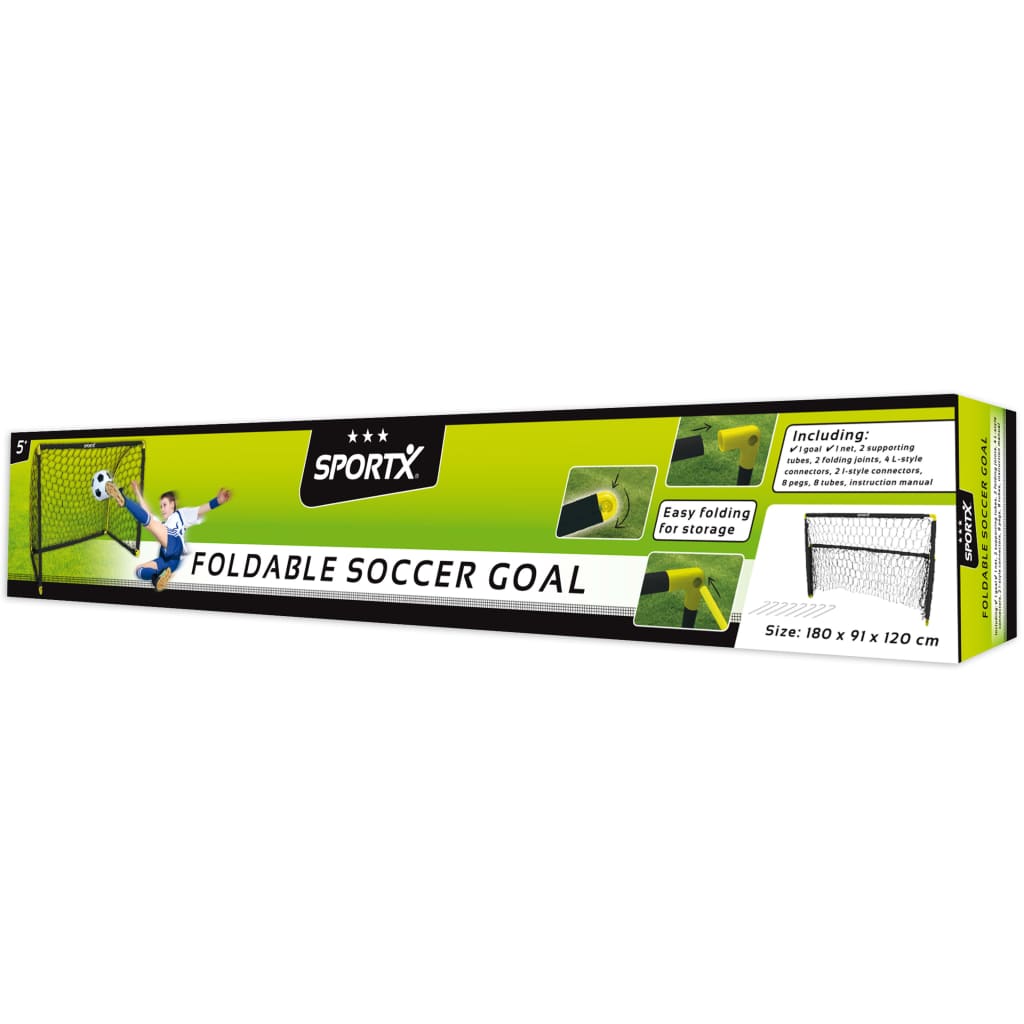 Cage De But Pliable 180 X 91 X 120 Cm SportX 8 width=274