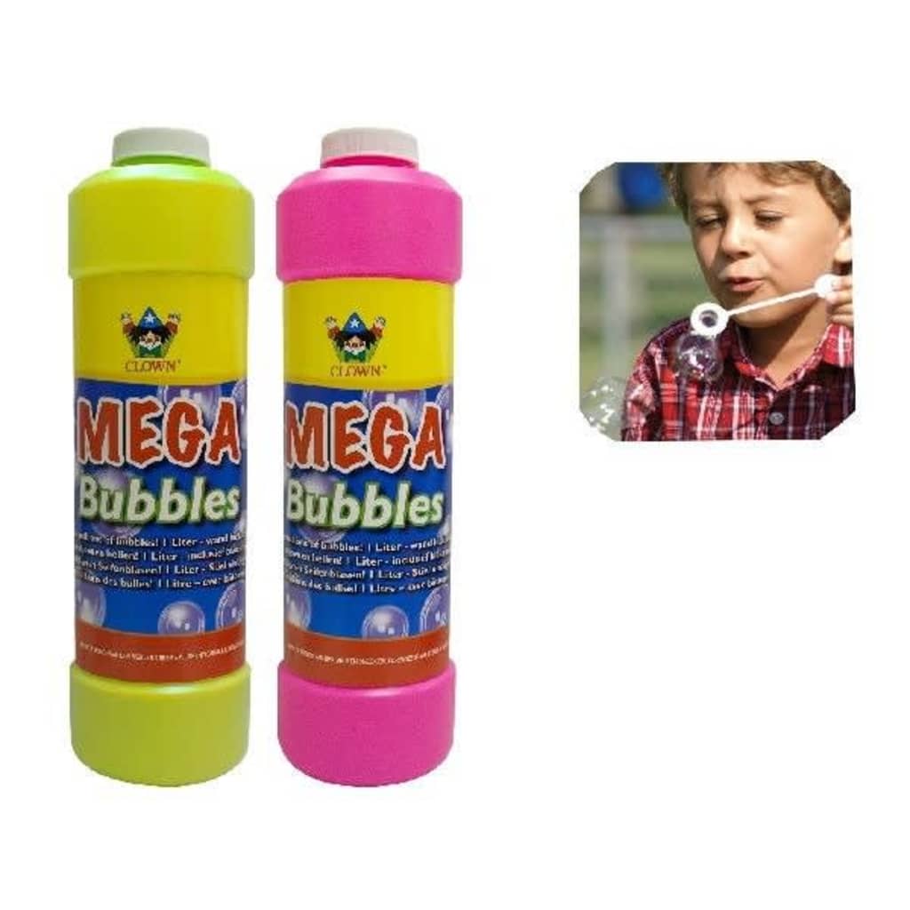 Clown Bellenblaassop Inhoud 1 Liter