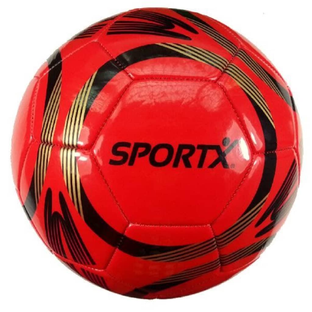 SportX Voetbal Rood 330-350gr 21cm