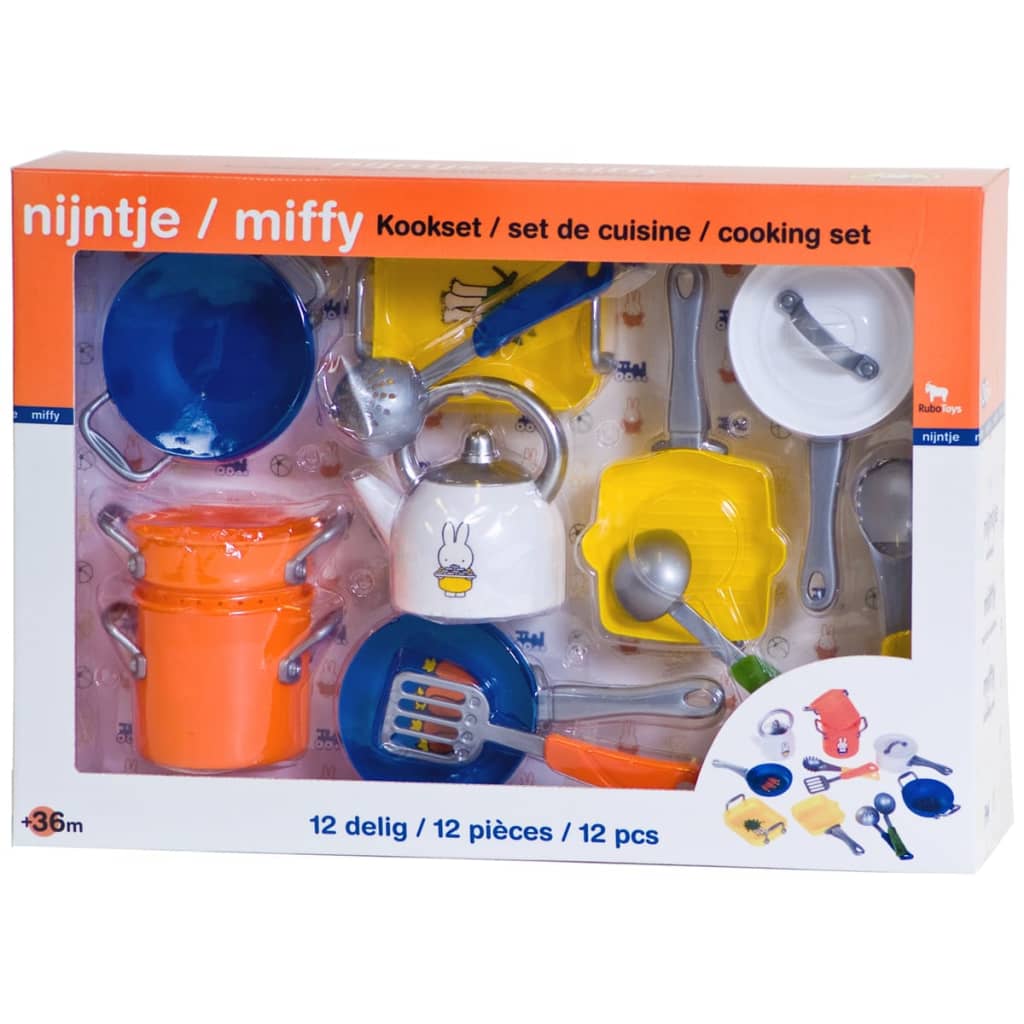 Miffy Nijntje kooksetje 12-delig 0478015