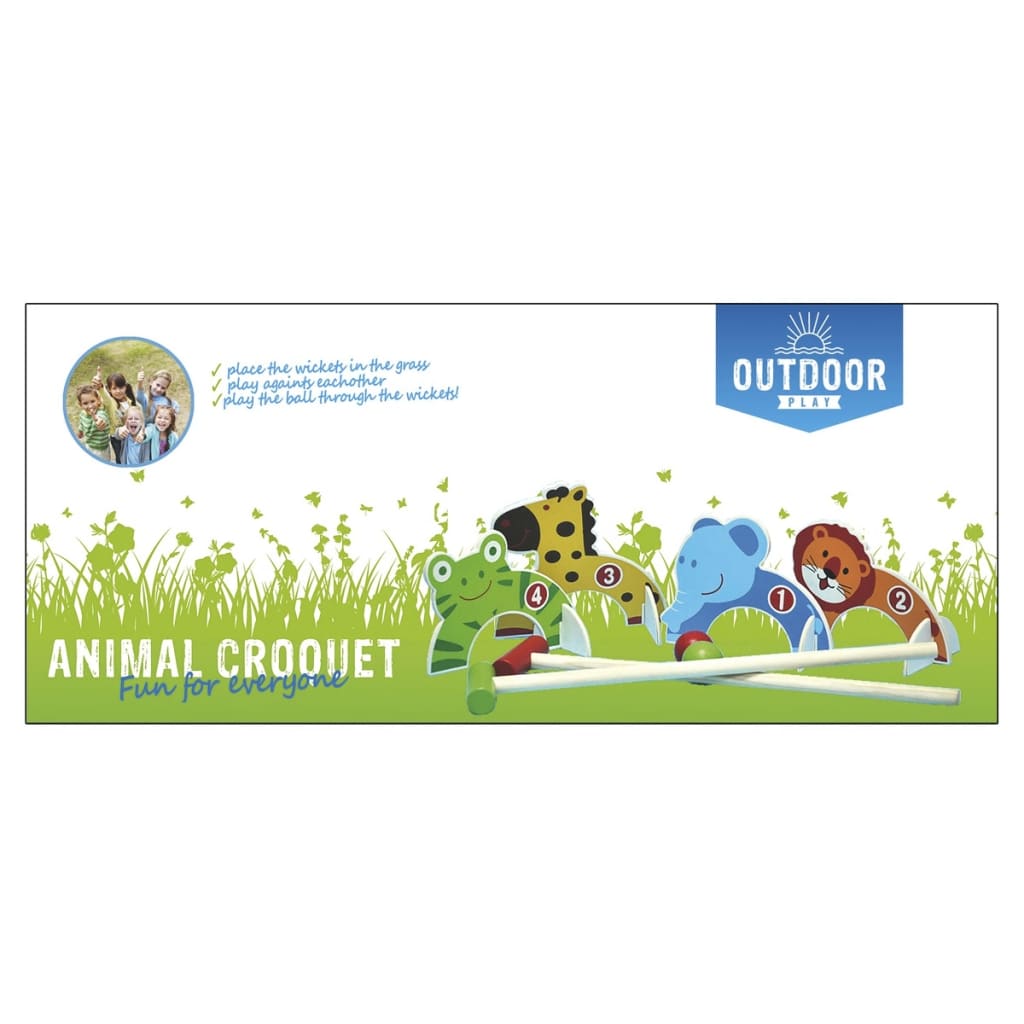 

OUTDOOR PLAY Croquetset 0713005