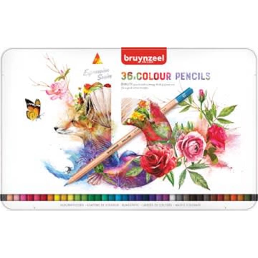Afbeelding Bruynzeel kleurpotloden Expression, doos van 36 stuks door Vidaxl.nl