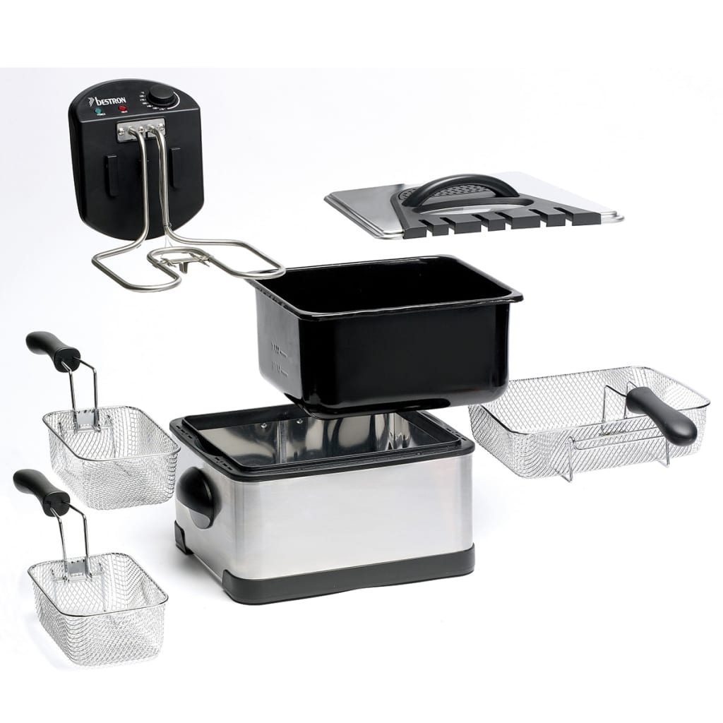 DF402B Friggitrice Famiglia 2000 W 3 Cestelli Bestron 13 width=274
