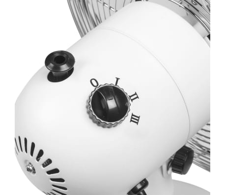 Bestron retro stolni ventilator DFT35W 35 cm 35 W bijeli