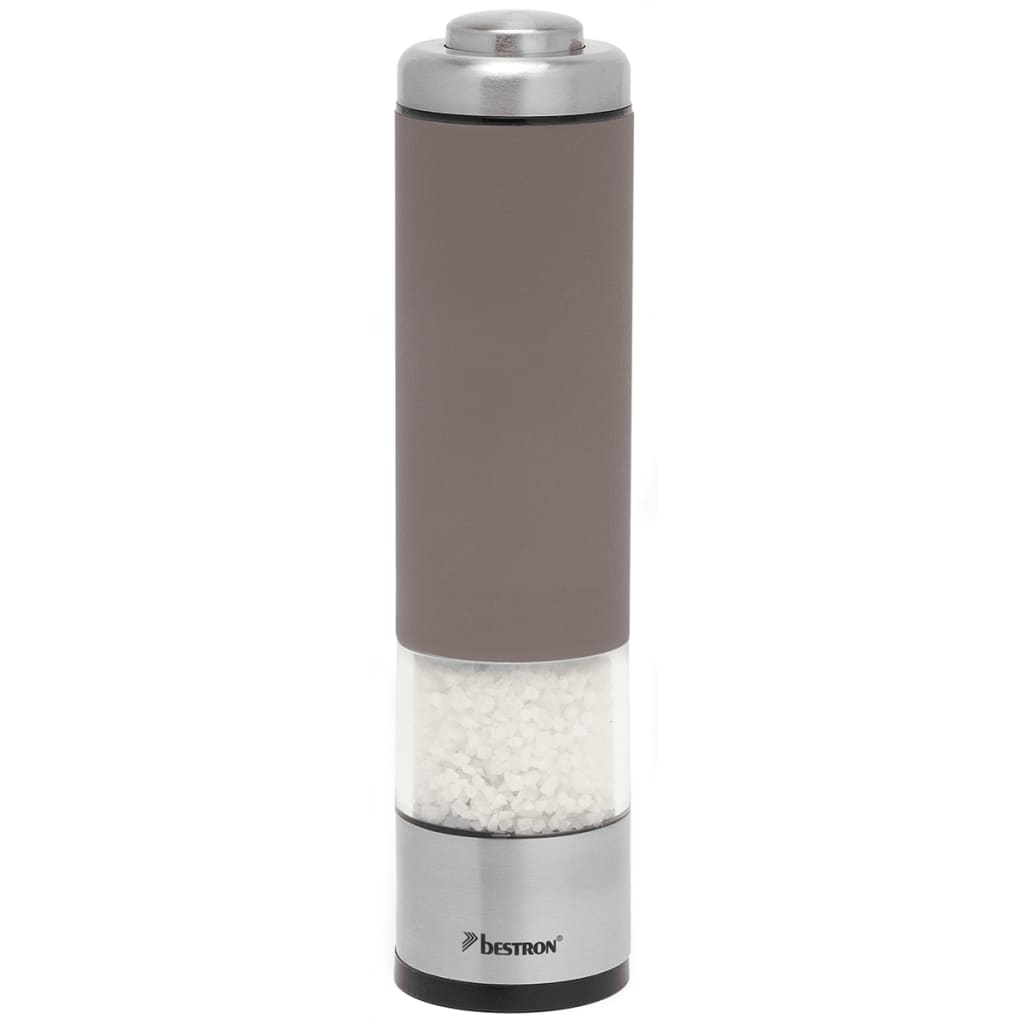 

Bestron elektrisch peper- en zoutstel taupe APS526T