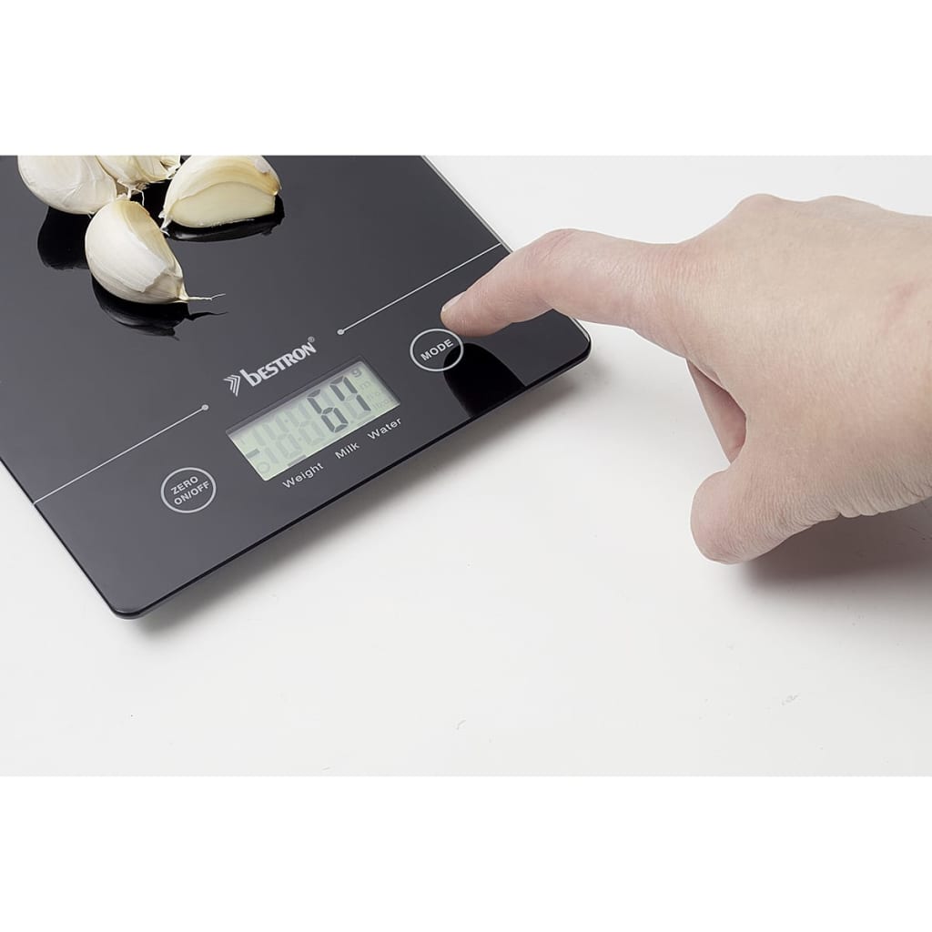 

Bestron Keukenweegschaal 5 kg zwart AKS700Z