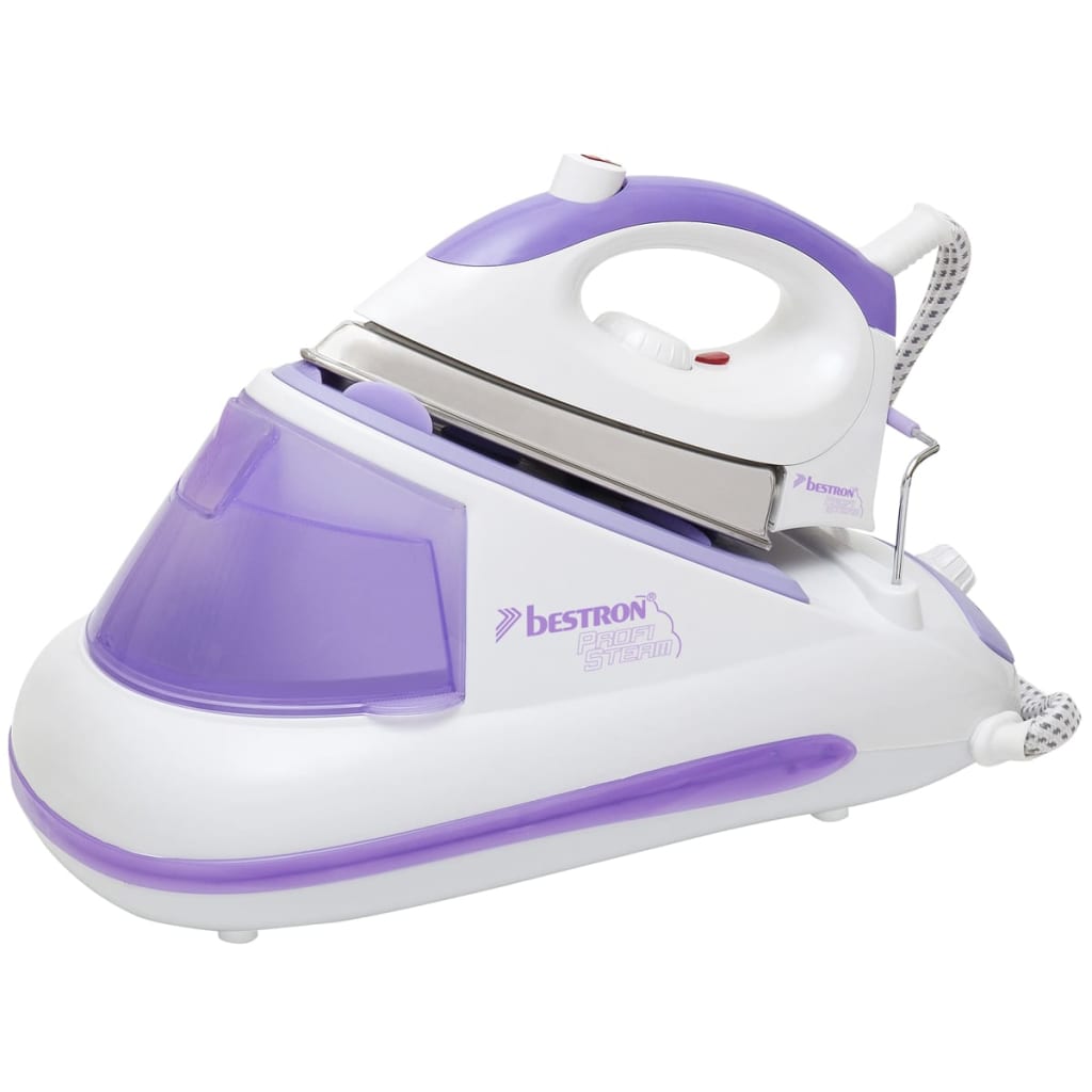 Bestron Estación de planchado de vapor 2600 W 800 ml morada Multicolor