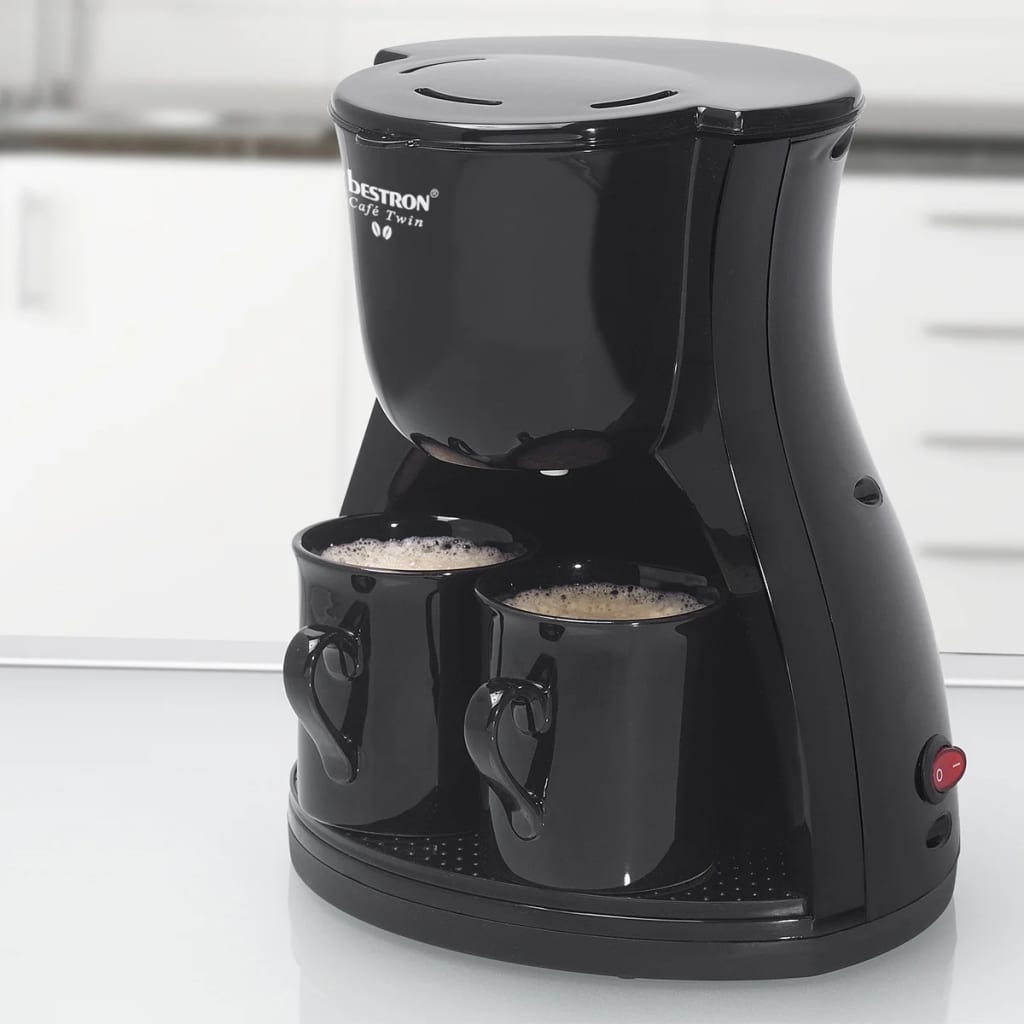 

Bestron Koffiezetapparaat ACM8007BE met 2 kopjes 450 W