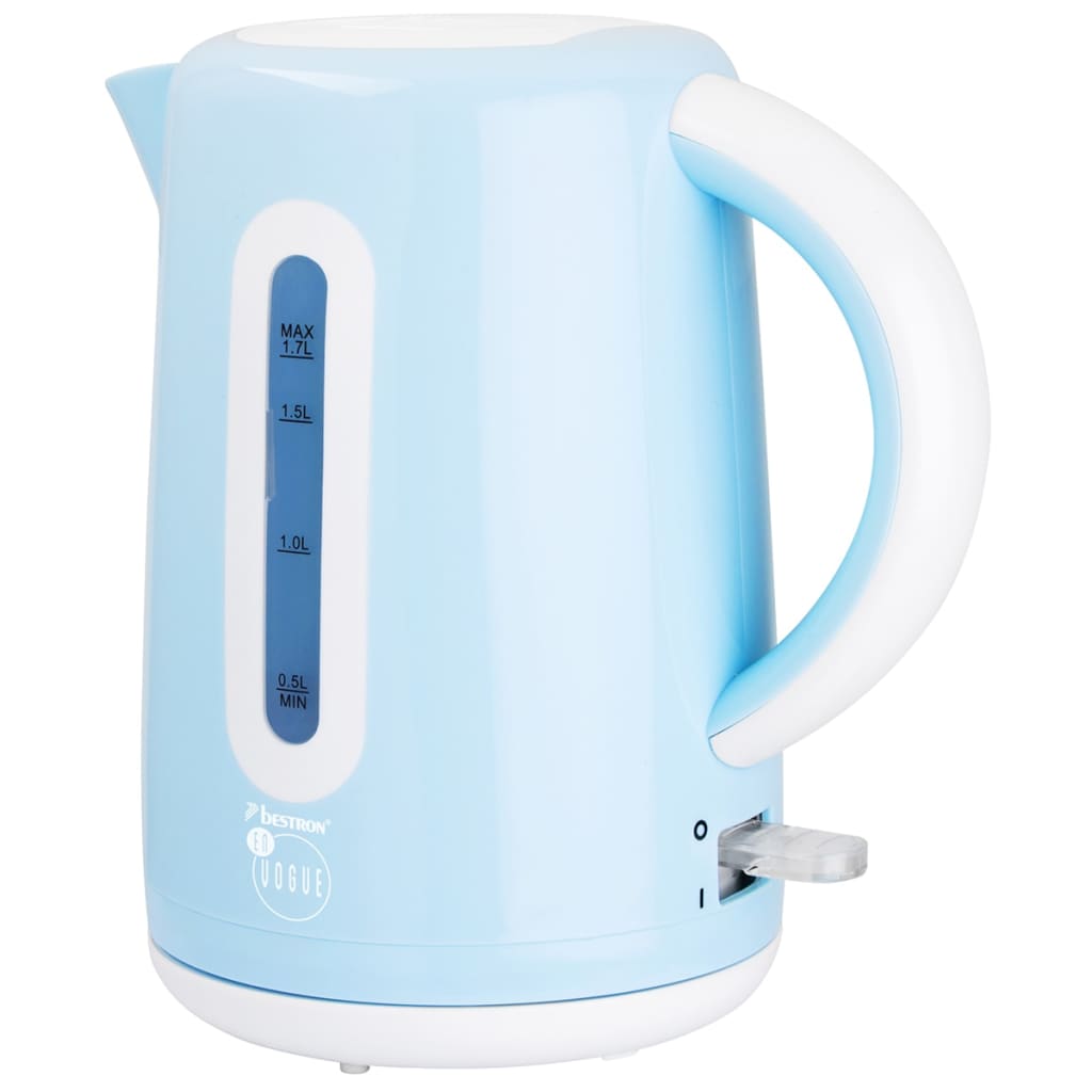 

Bestron Draadloze Waterkoker 1,7 L 2200 W blauw AWK300EVB