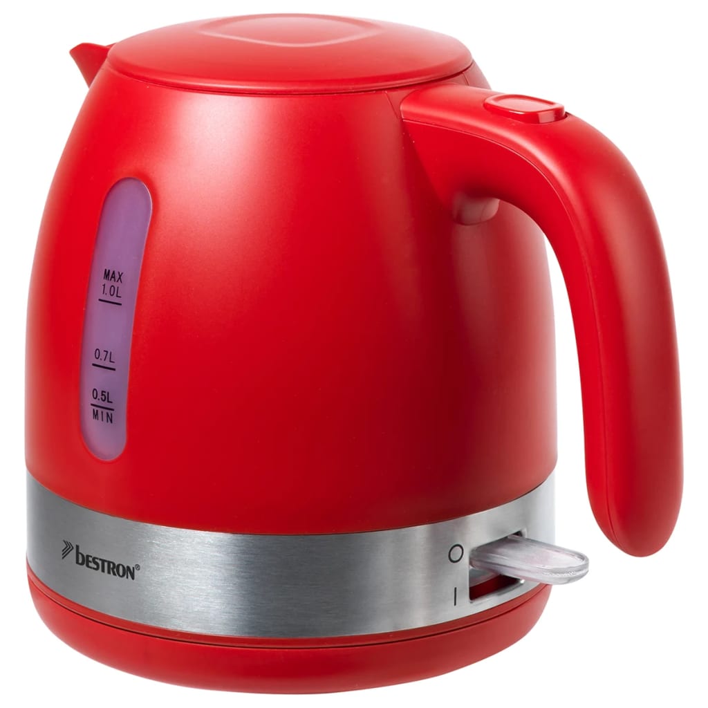 

Bestron Waterkoker 2150 W 1 L rood AWK1000R