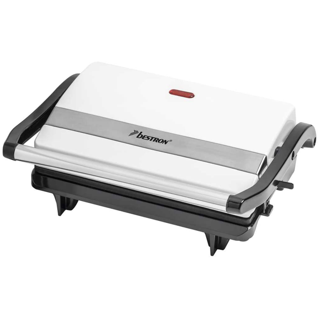 Afbeelding Bestron Panini grill 700 W wit APM123W door Vidaxl.nl