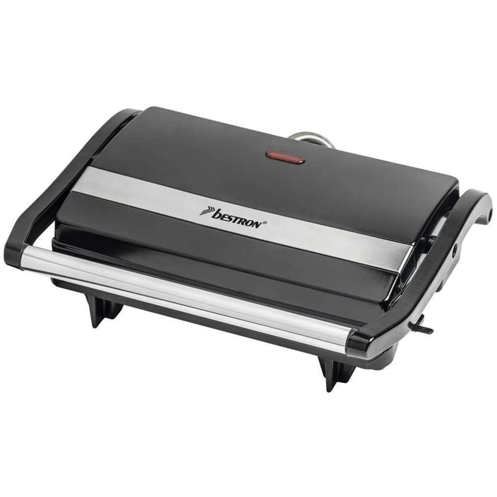 Afbeelding Bestron Panini grill 700 W zwart APM123Z door Vidaxl.nl