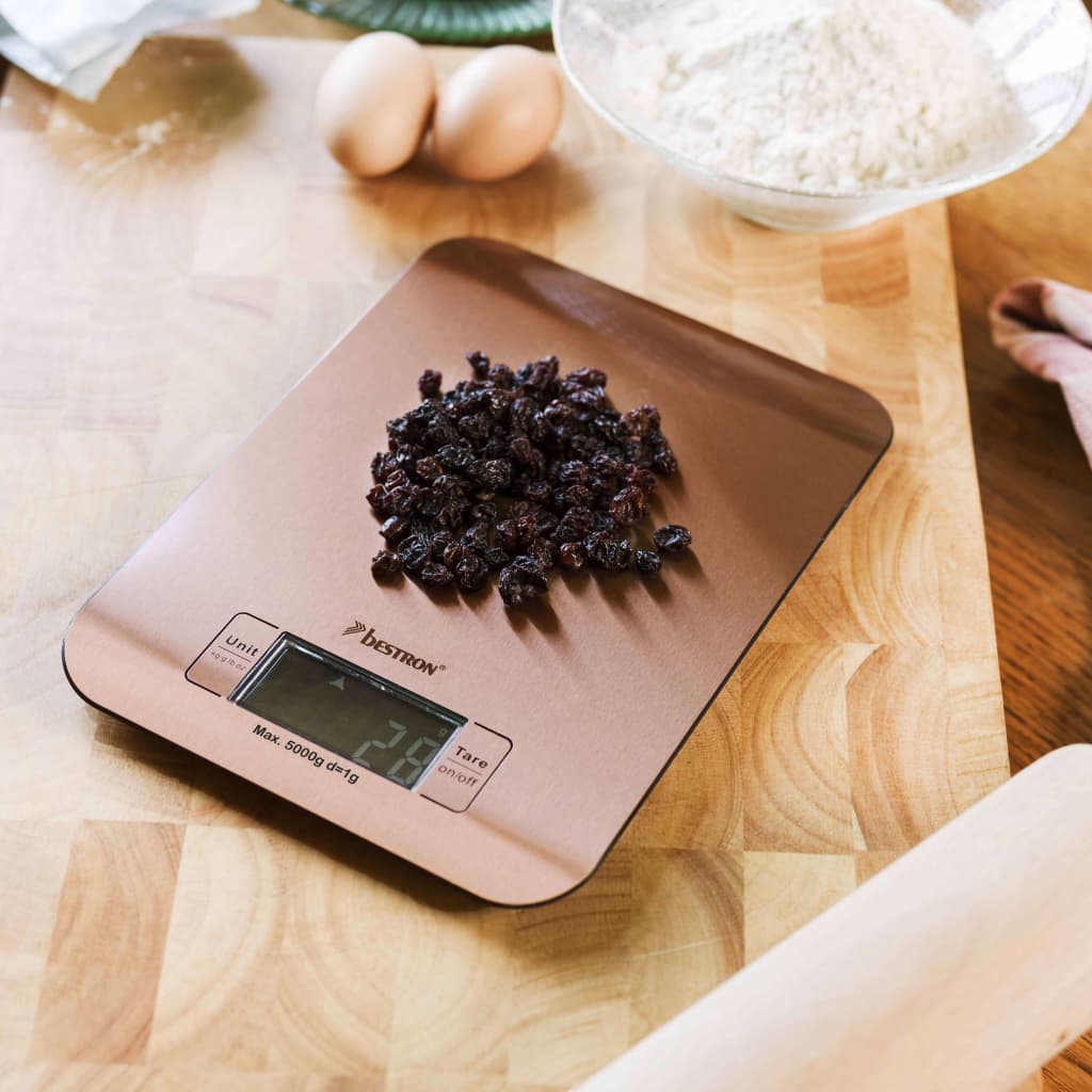 Electric Kitchen Scales AKS700CO 5 Kg Copper Bestron 14 width=274