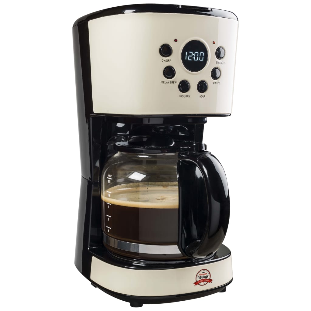

Bestron Koffiezetapparaat ACM200RE 900 W vintage stijl 1,5 L