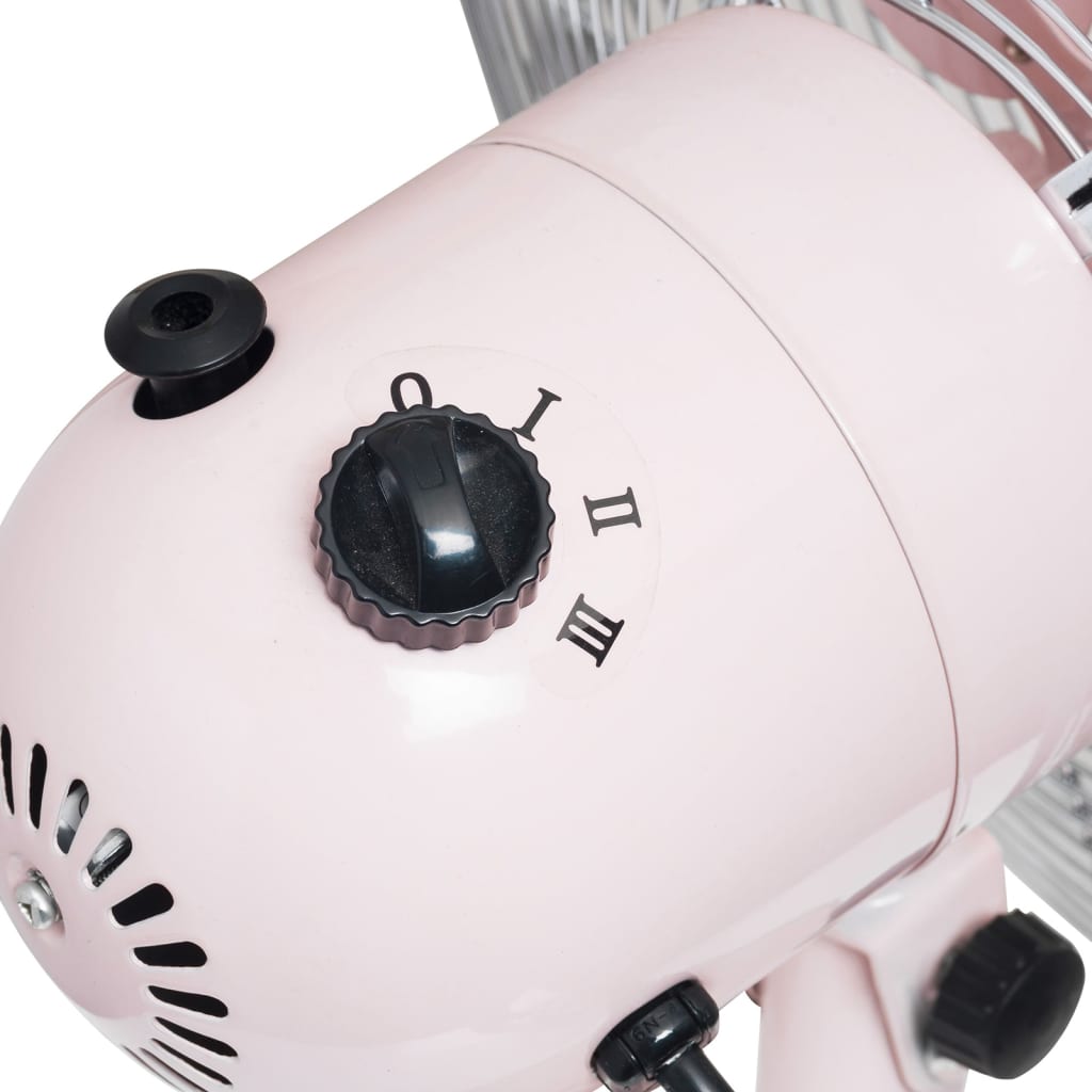 Bestron Ventilatore da Scrivania Retro DFT35R 35 cm 35 W Rosa