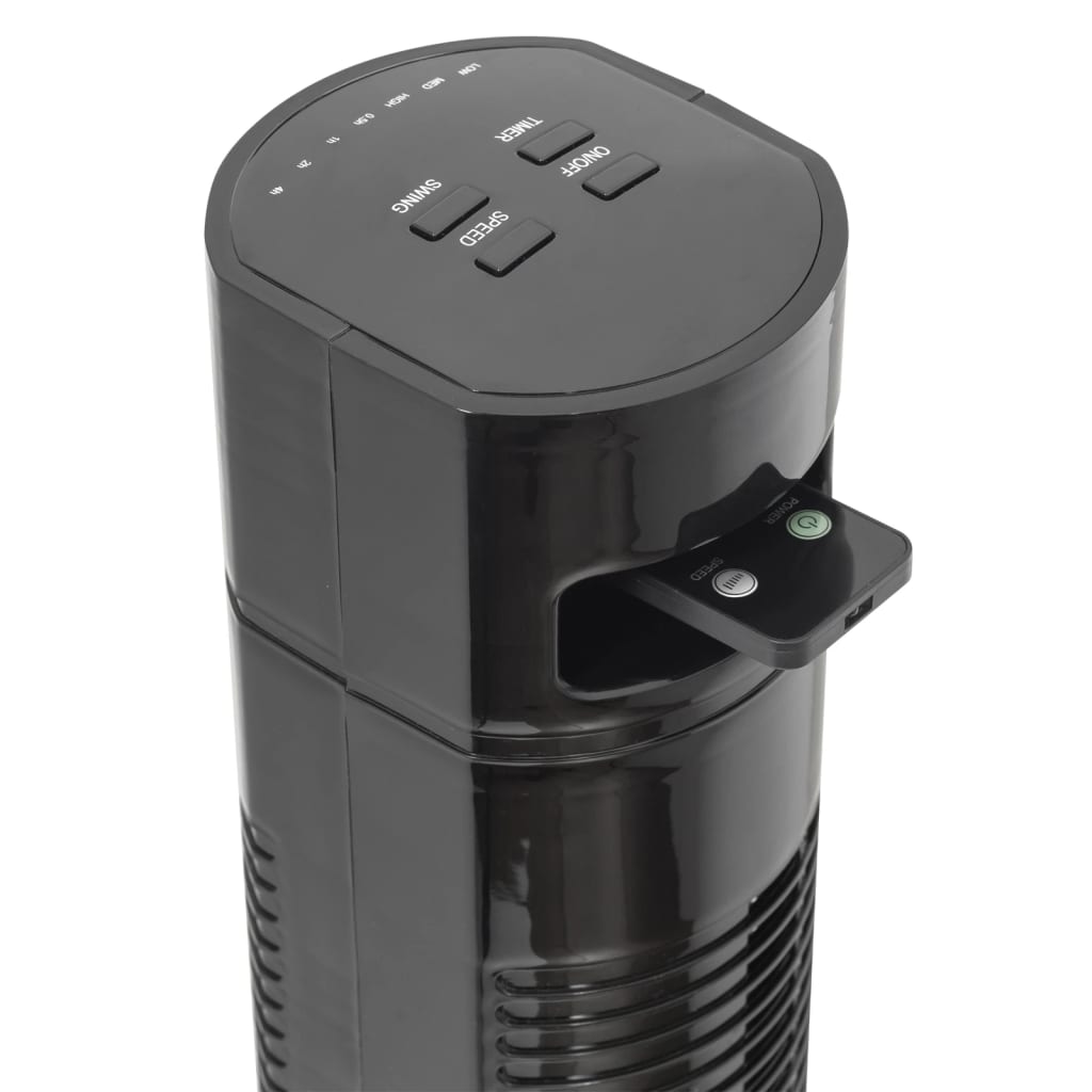 Bestron Ventilador de torre mando a distancia AFT770ZRC 78cm 35W negro