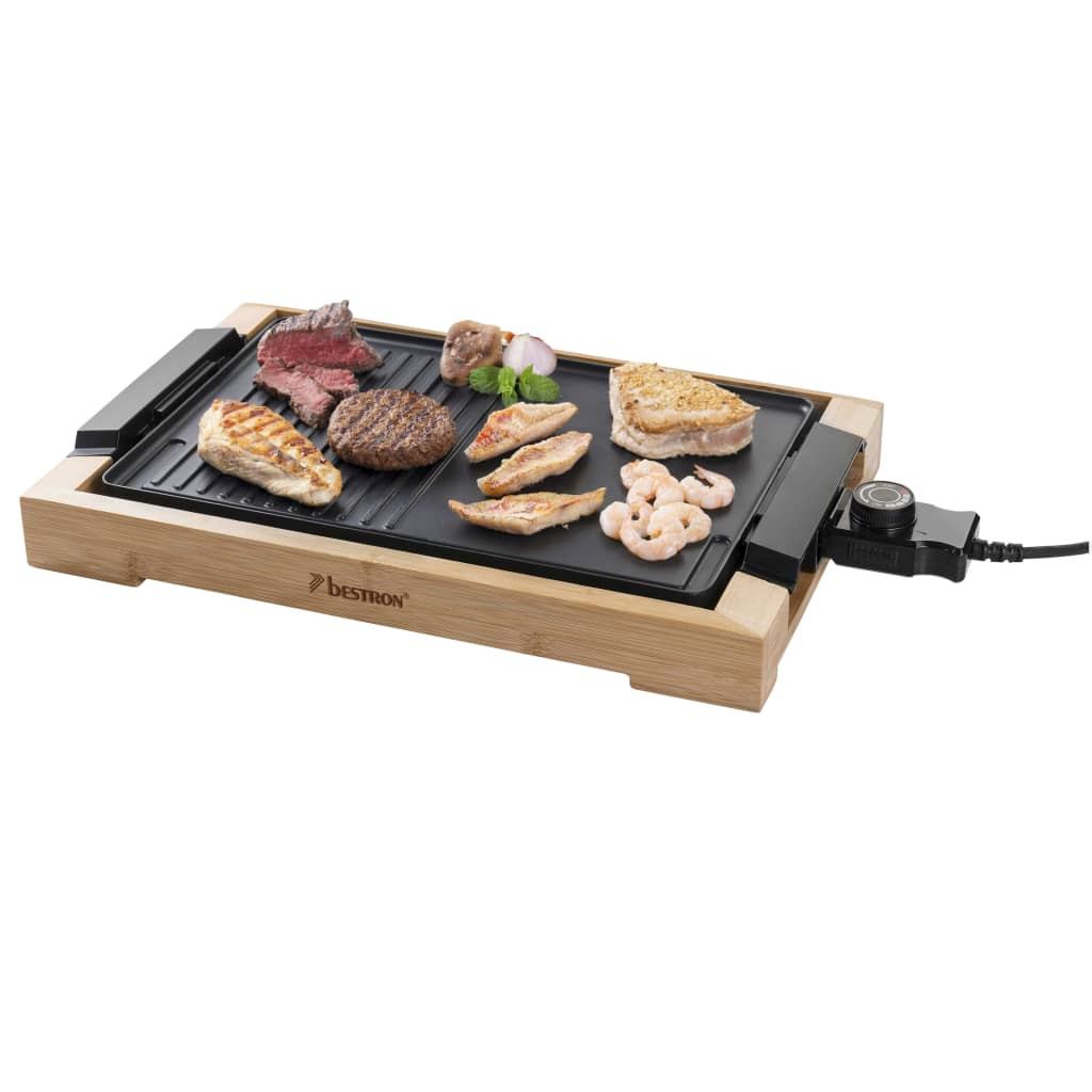 

Bestron Bamboegrill AG2000BB 2000 W 47x26 cm