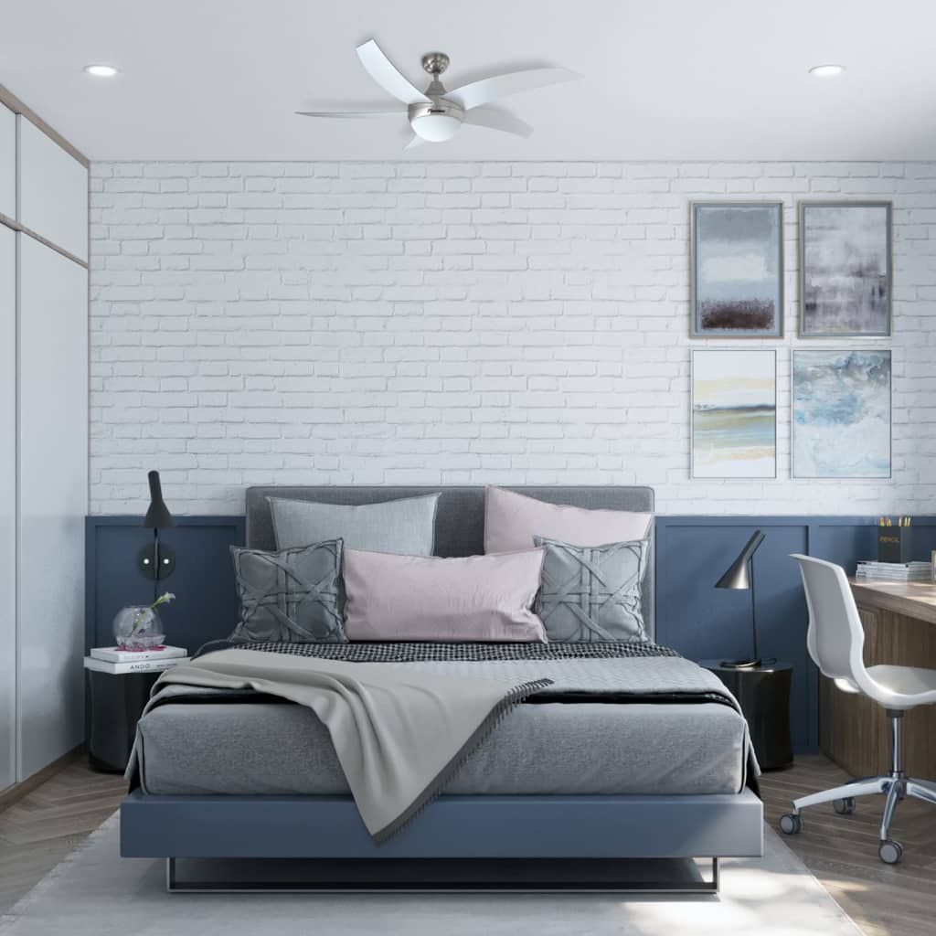 

Bestron Plafondventilator DCF52LSR 1321 cm lichtzilver