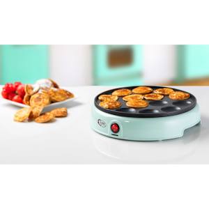 Bestron Appareil &agrave; poffertjes hollandais APFM700SDM 800 W Menthe