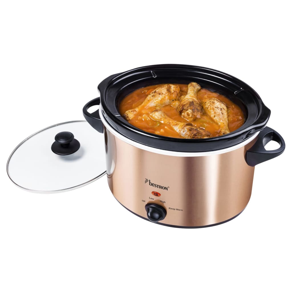 

Bestron Slowcooker ASC451CO 180 W 4,5 L koperkleurig