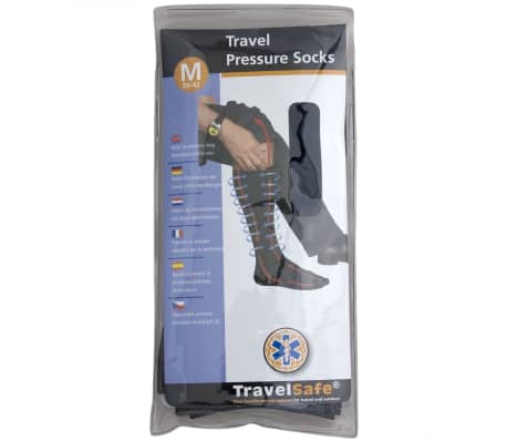 Chaussettes de compression de voyage Travelsafe TS0370M 39-42