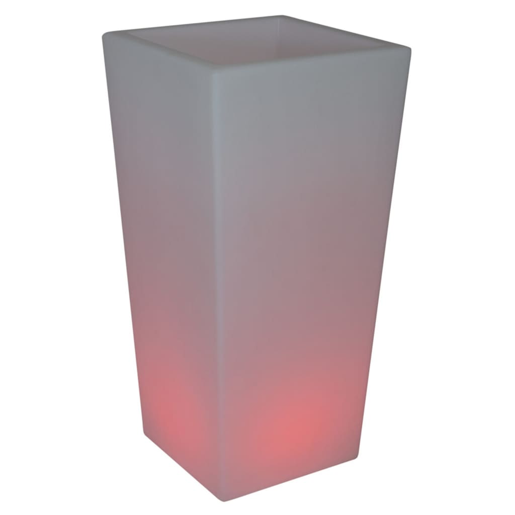 Eurotrail Lamp/bloempot LED oplaadbaar 80 cm afbeelding