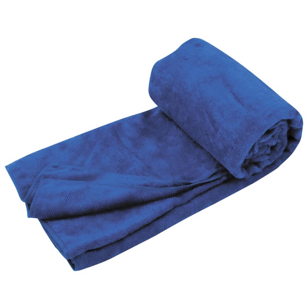 Travelsafe handdoek microvezel koningsblauw TS3101