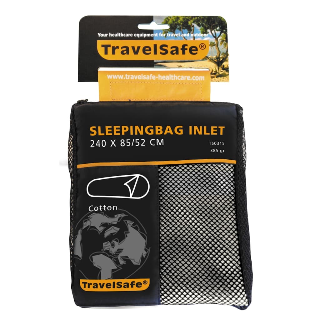 Afbeelding Travelsafe lakenzak mummy katoen TS0315 door Vidaxl.nl