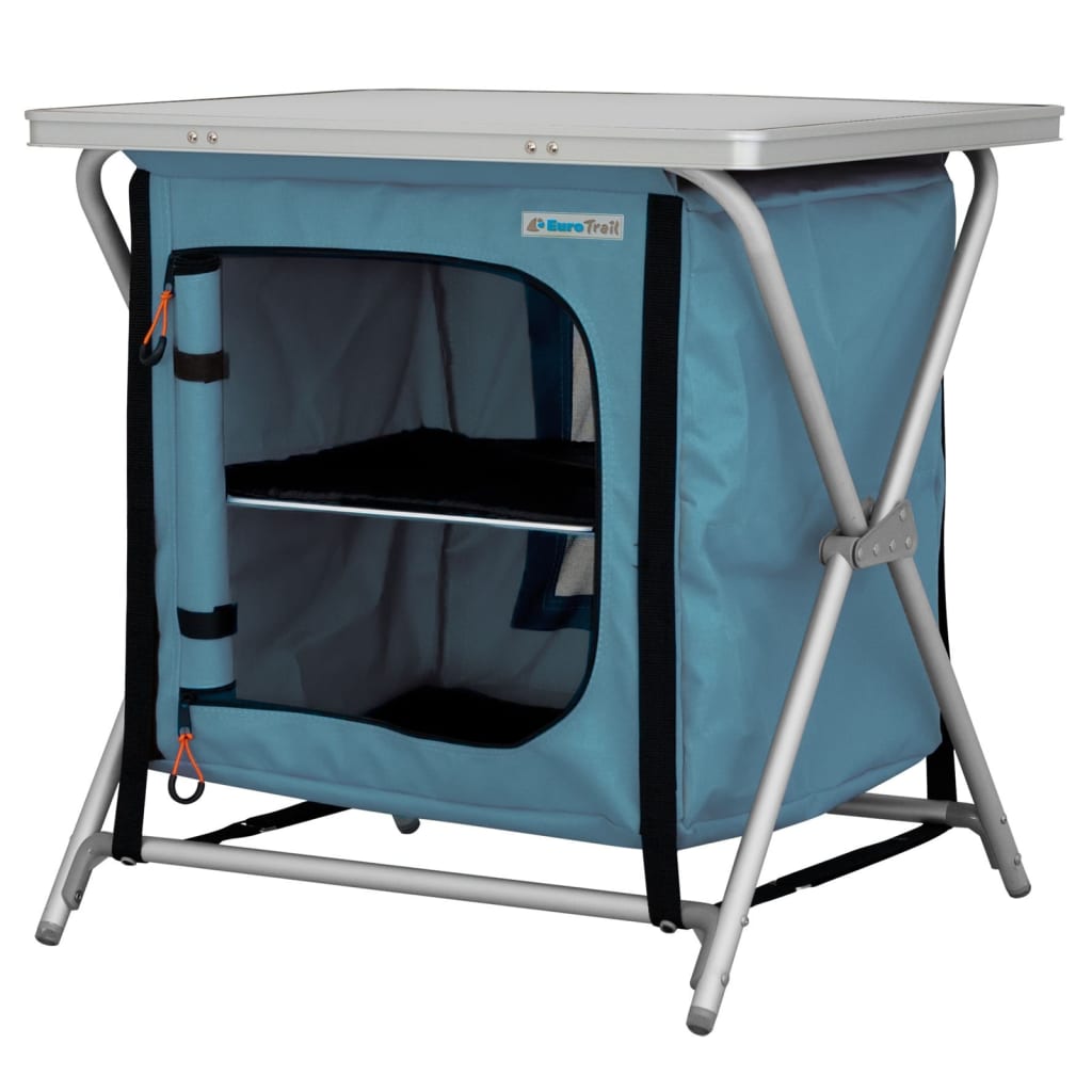 Dulap de camping "Rieux", albastru, 60x50x60 cm