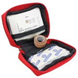 Travelsafe Första hjälpen-låda 17 delar Globe Scout röd