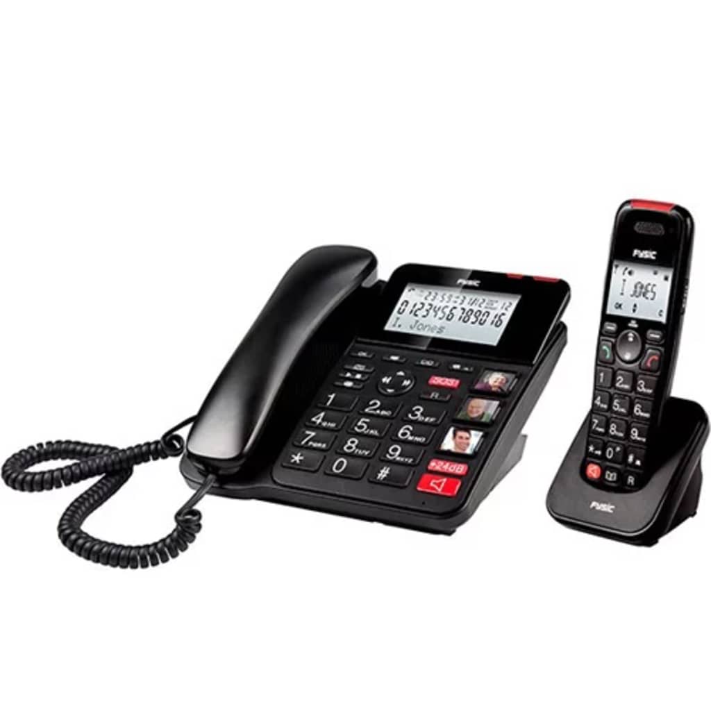 Afbeelding Fysic Senioren DECT telefoon combo met antwoordapparaat | FX-8025 door Vidaxl.nl