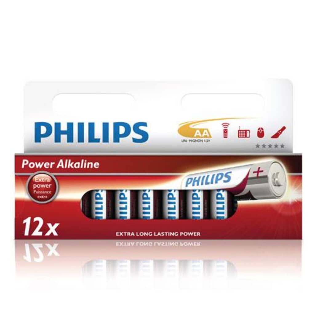 Philips Power Alkaline AA/LR6 blister 12