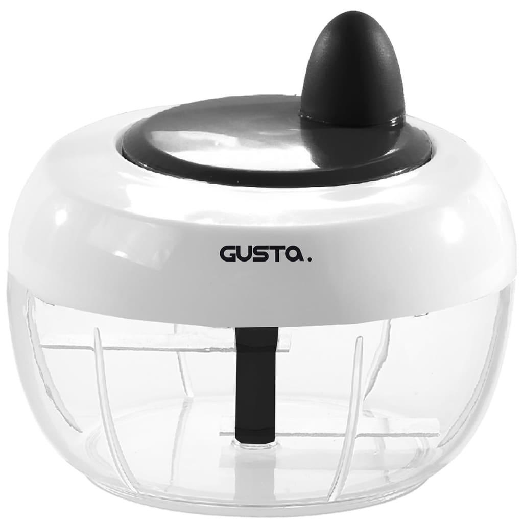 Gusta Mini foodprocessor zwart en wit 01152570