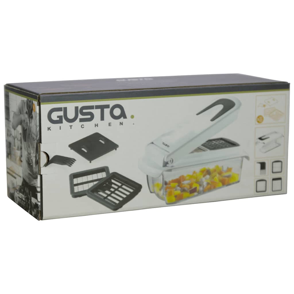 Gusta Aanpasbare snijmachine wit en zwart 01152580