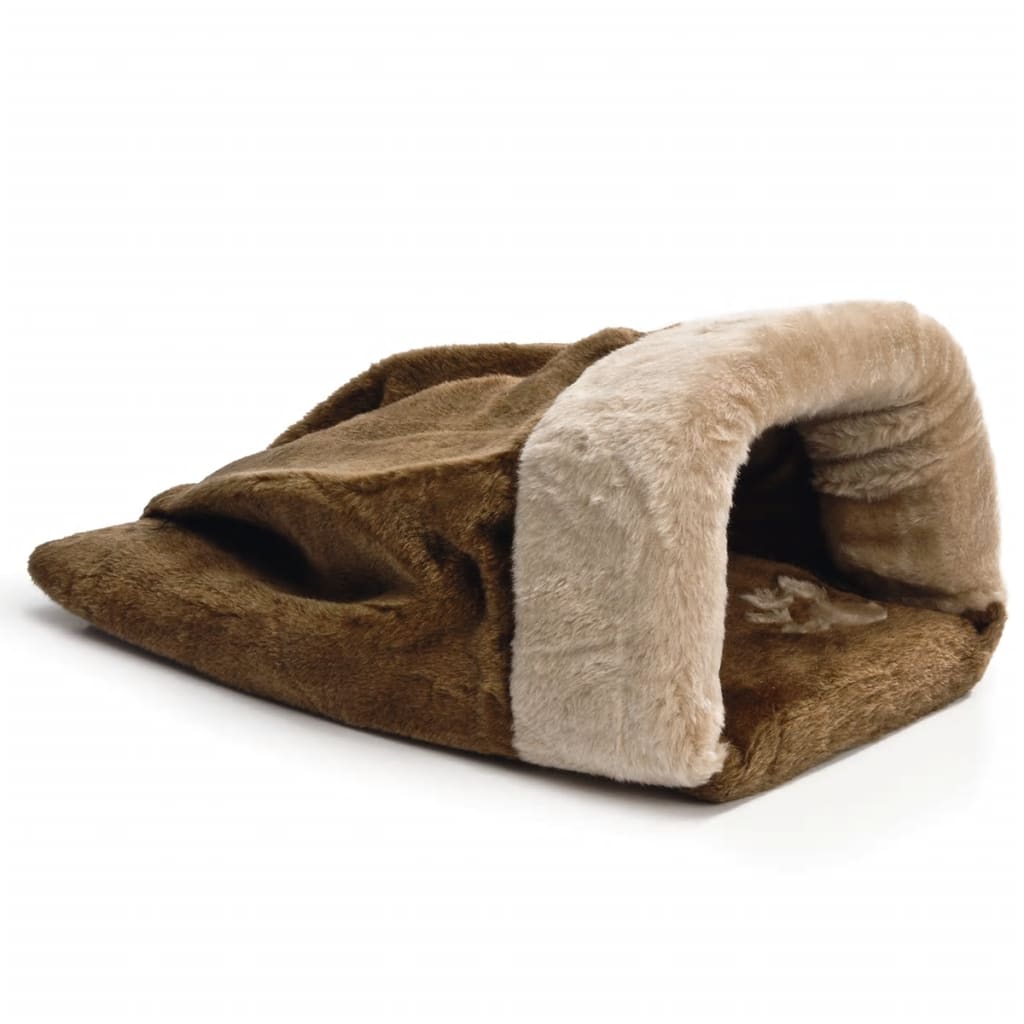 

Beeztees Katten speel- en rustzak bruin 46x30 cm pluche 704759