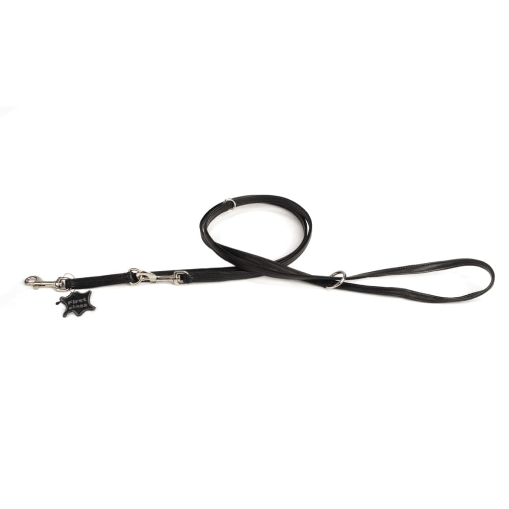 VidaXL - Beeztees Trainingsriem Active 200x1,2 cm leer zwart 745891