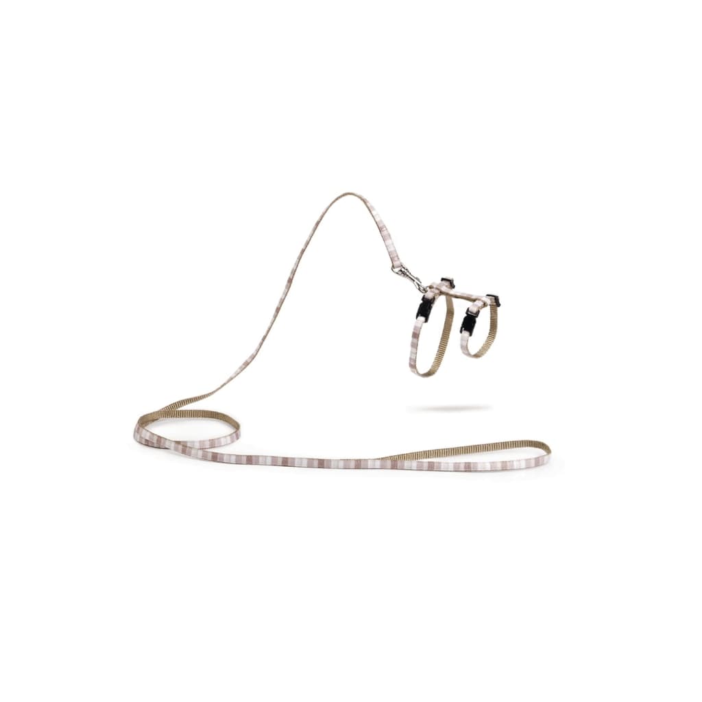 Afbeelding Beeztees Nylon Kittentuig Joy Beige Kattenhalsband & -tuig door Vidaxl.nl