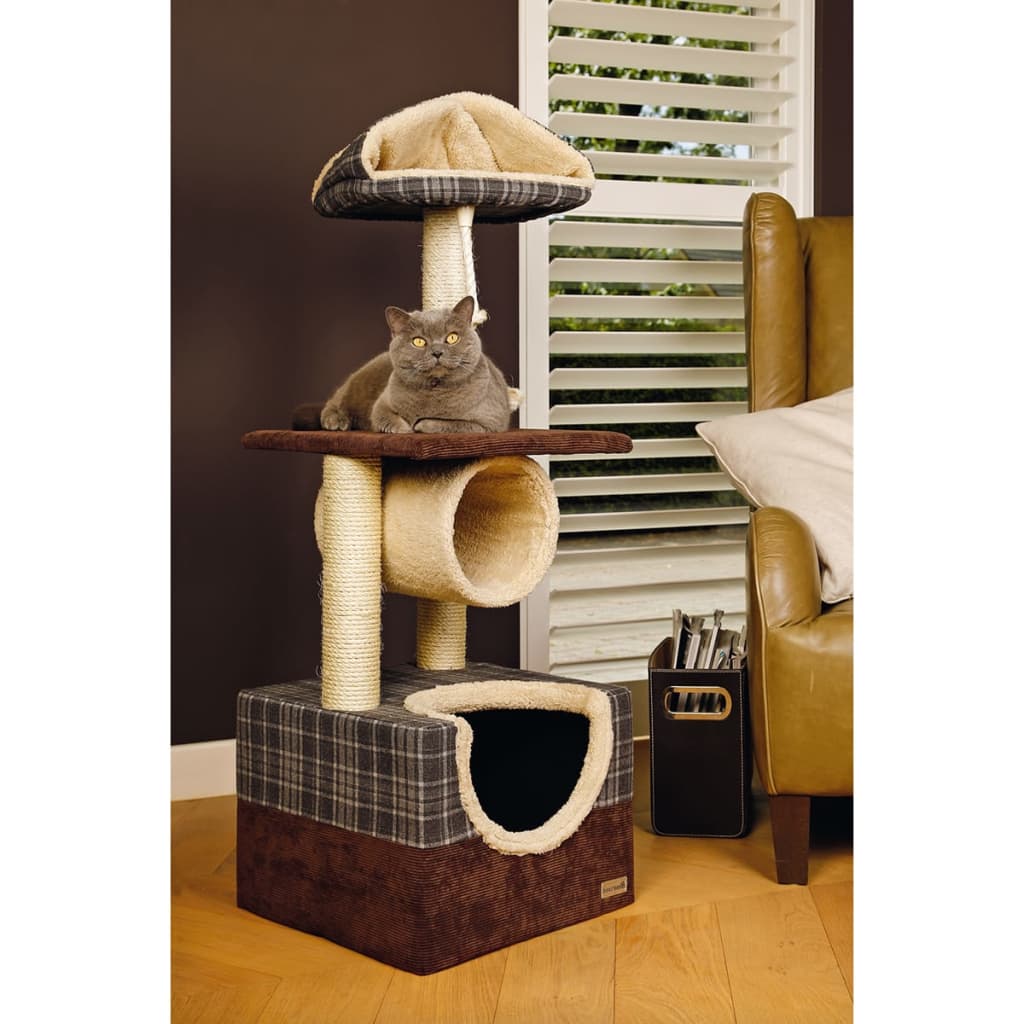 

Beeztees Krabpaal Danya bruin 40x40x109 cm 408911