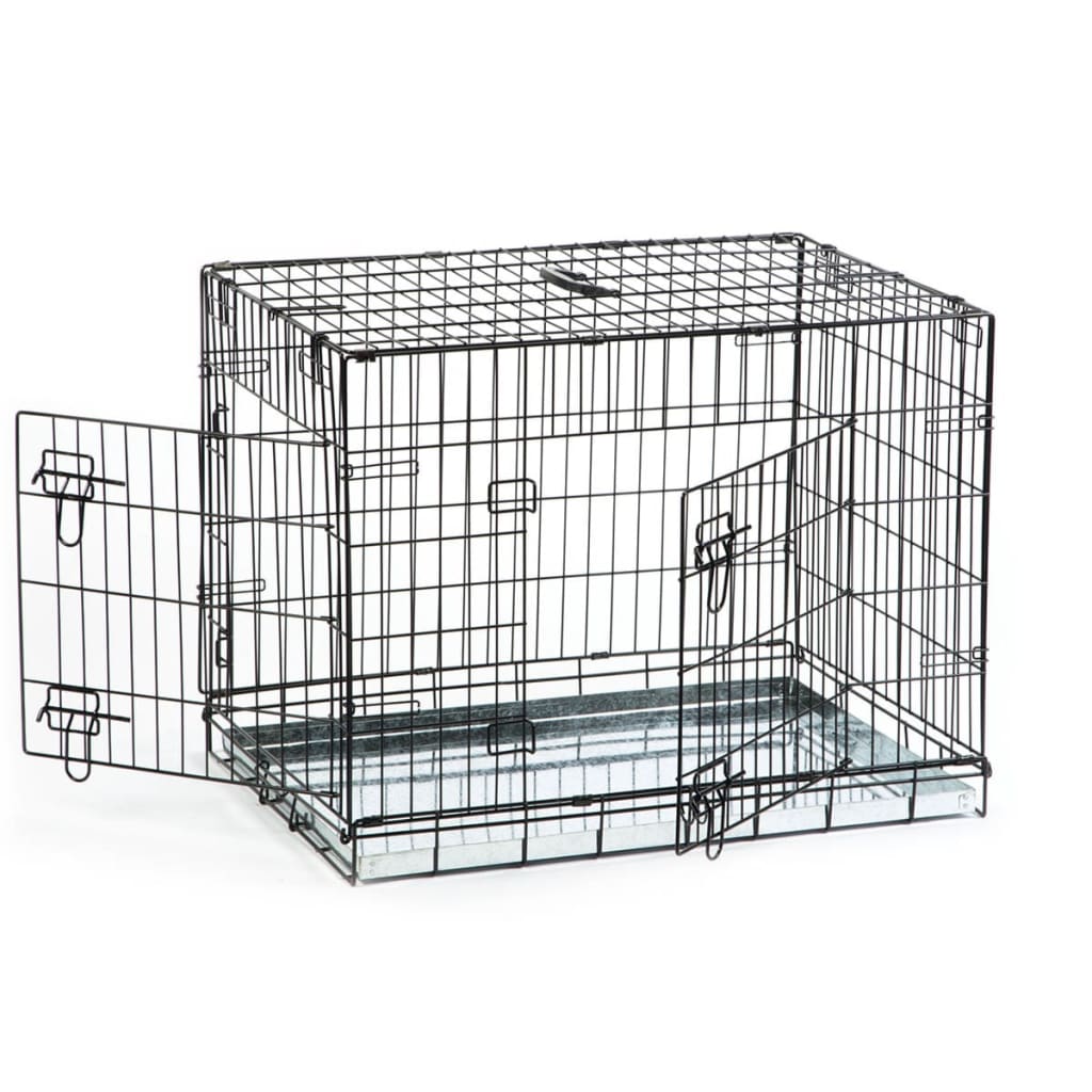 Beeztees Cage pour chiens 78 x 55 x 61 cm Noir