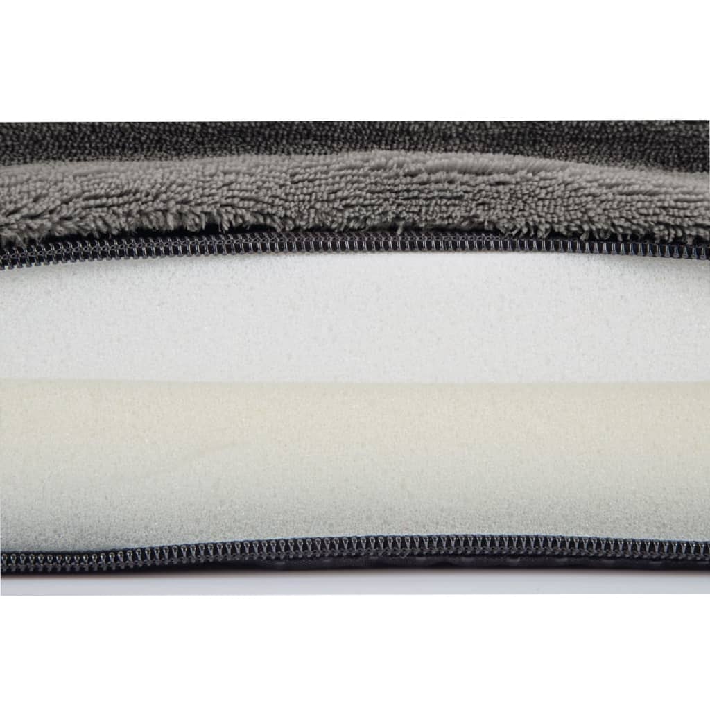 

Beeztees Hondenbed grijs 70x45x6 cm traagschuim y07030
