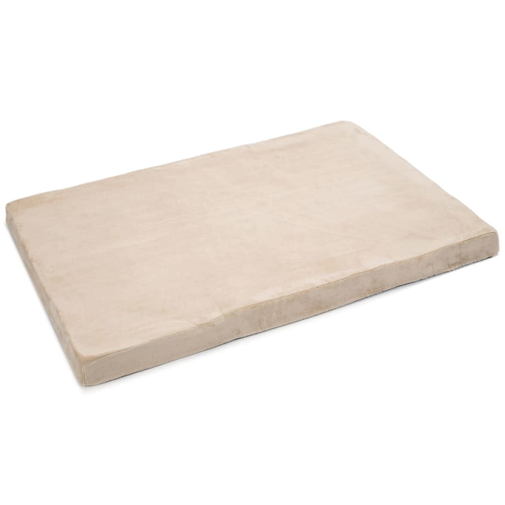 Afbeelding Hondenkussen memory foam beige 120 x 80 x 8 cm door Vidaxl.nl