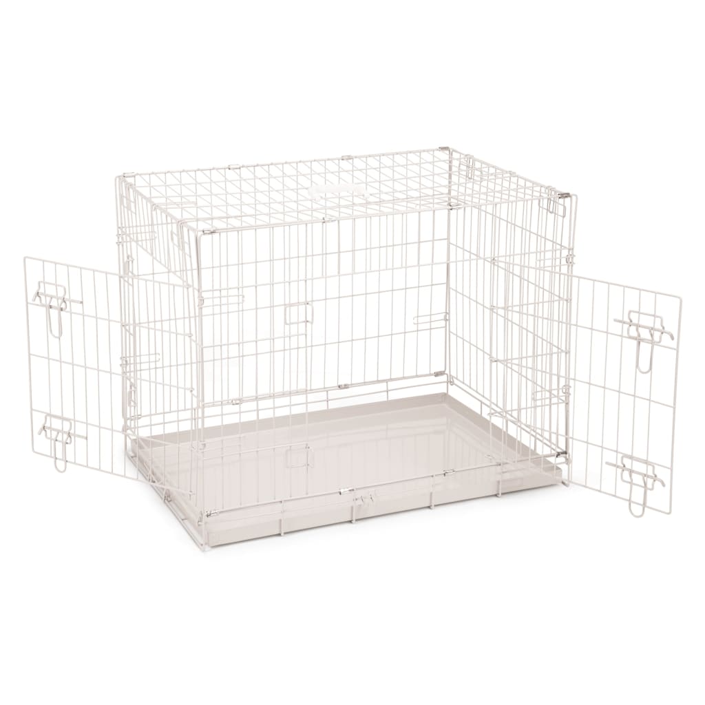 Beeztees Dog Crate 78x55x61 cm Grey